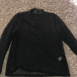 See through mesh top